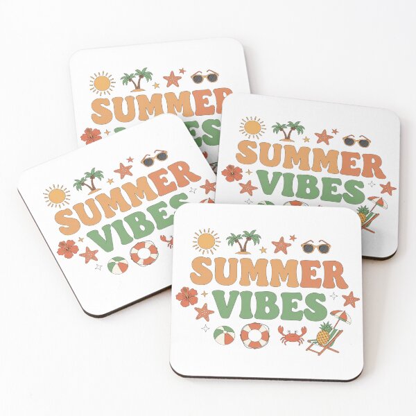 Item preview, Summer Vibes Tropical Beach Design – Palm Trees, Sun & Sea Life designed and sold by wellie-chic.