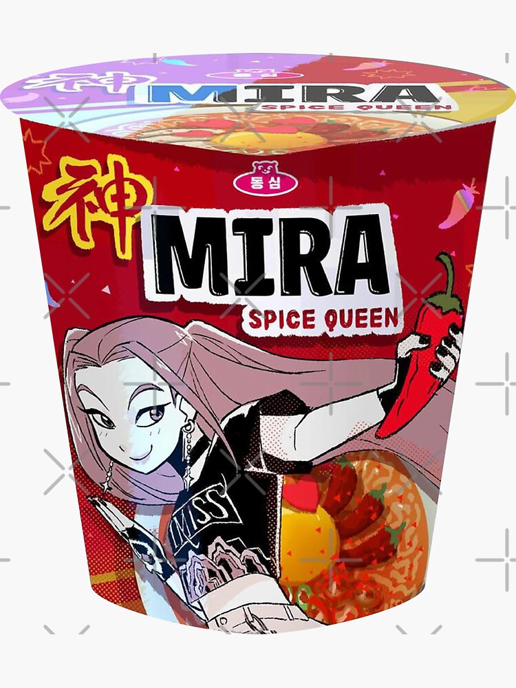 MIRA Spice Queen Ramyeon / Ramen | HUNTRIX KPop Demon Hunters Sticker