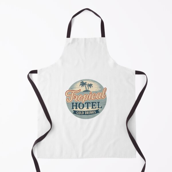 Item preview, Tropical Hotel – Vintage Palm Emblem designed and sold by Fleetwood1994.