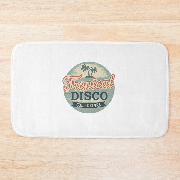 Item preview, Tropical Disco – Retro Beach Party Emblem designed and sold by Fleetwood1994.