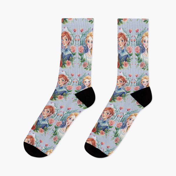 Item preview, Sisters Art Print – Watercolor Best Friends Design Inspired by Frozen Characters designed and sold by MAGICKEY2024.