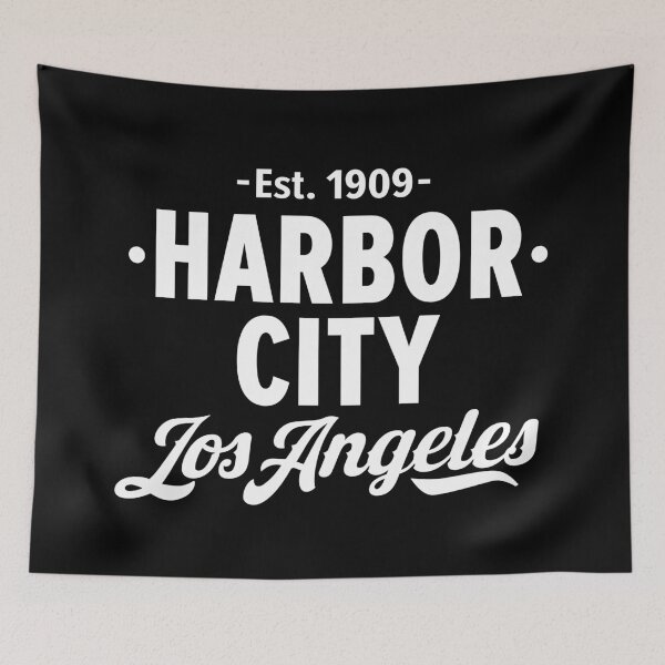 Item preview, Harbor City LA - Grit & Coastal Vibes designed and sold by Boogosh.