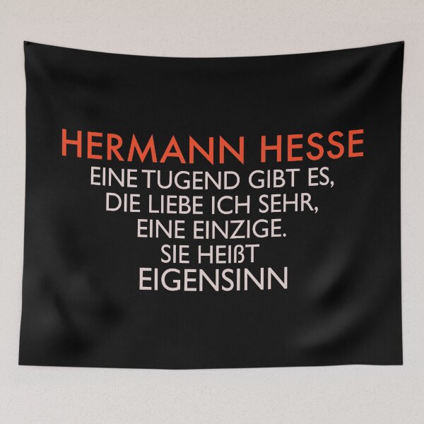 Item preview, Hermann Hesse Zitat Eigensinn  designed and sold by Boogosh.