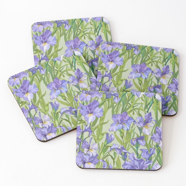 Item preview, Flor de iris violeta designed and sold by CoolPixels.