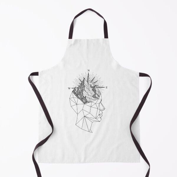 Item preview, Abstract head, without thoughts with adventure designed and sold by dp19design.