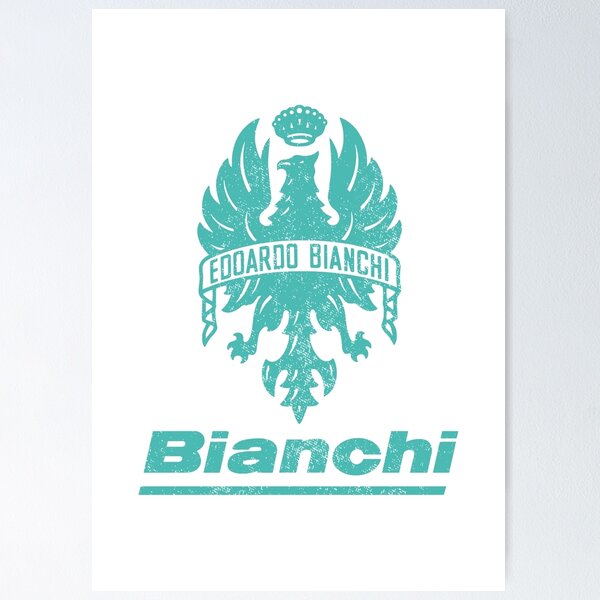 Item preview, Vintage Distressed Bianchi Logo – Retro Cycling Tee designed and sold by collectees1.