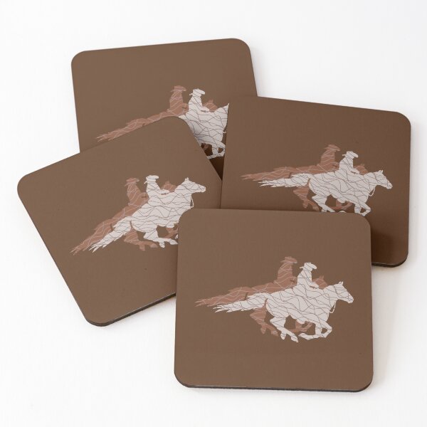 Item preview, Cowboy duo in the desert designed and sold by FrancesPoff.