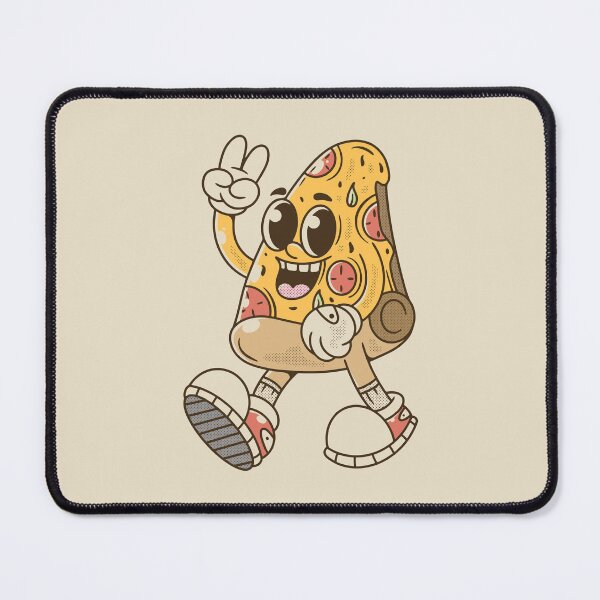 Item preview, Peaceful Pizza Slice Walking with Style designed and sold by adipra.