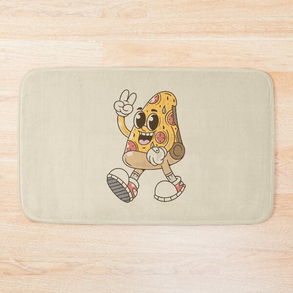 Item preview, Peaceful Pizza Slice Walking with Style designed and sold by adipra.