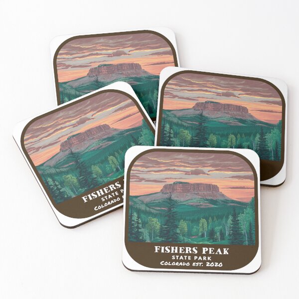Item preview, Vintage Fishers Peak State Park (Colorado State Park) designed and sold by RabbitK.