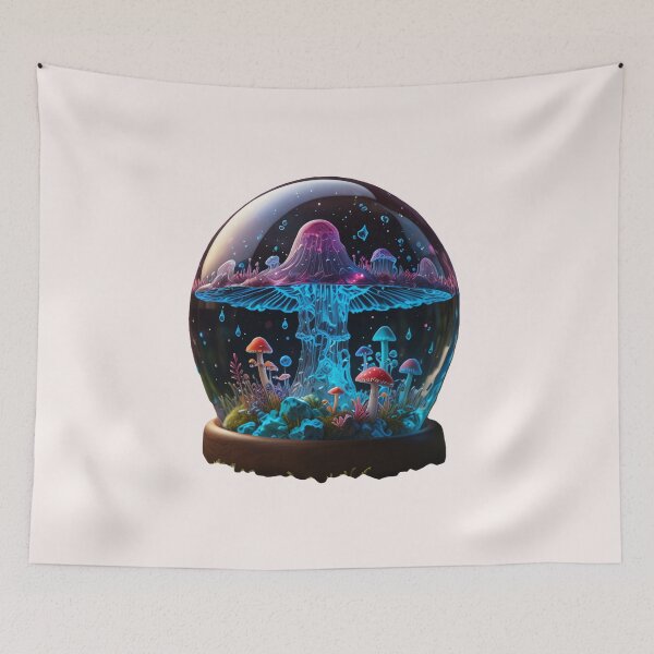 Item preview, Cosmic Mushroom Terrarium designed and sold by Shiwwa.