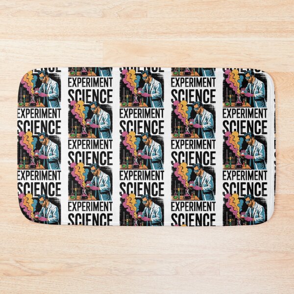 Item preview, Science Experiment – Vibrant Lab Scene with Beakers and Fumes designed and sold by Taans-Creation.