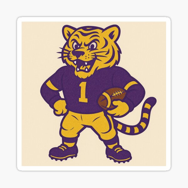 Item preview, Tiger Louisiana State Mascot designed and sold by PacSports.