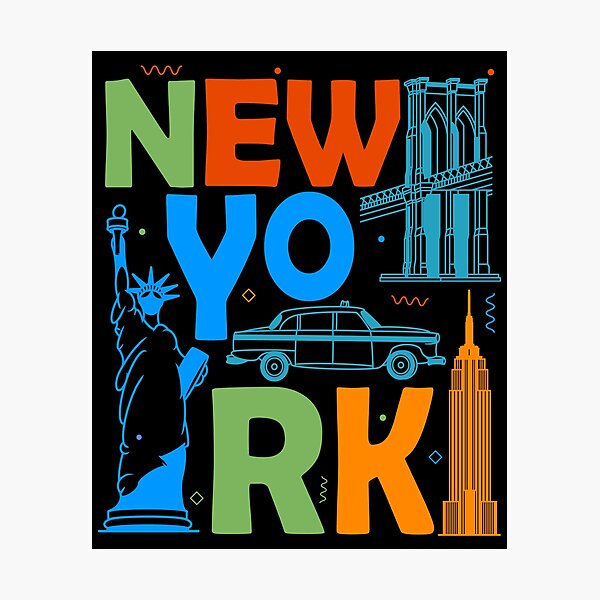 Item preview, Souvenir de New York Hommes Femmes Manhattan New York designed and sold by DSWShirts.