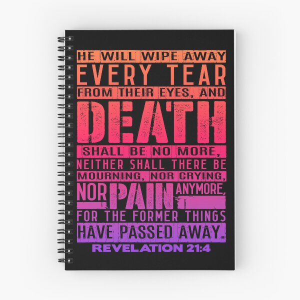 Item preview, Revelation 21:4 Death Shall Be No More designed and sold by plushism.