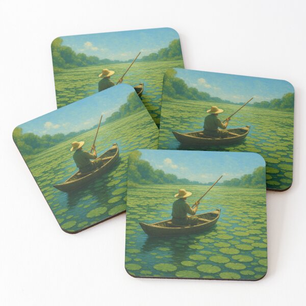 Item preview, Silent journey through water lilies designed and sold by Sigtrix.