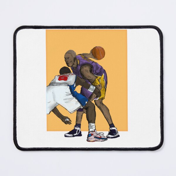 Item preview, Kobe Bryant No. 24 Attack Stance – Retro Hoop Art designed and sold by hoop_portraiz.