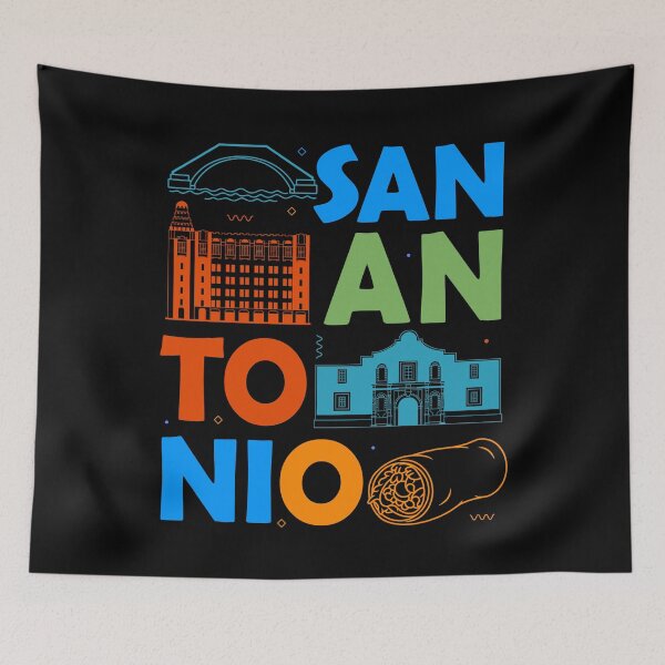 Item preview, San Antonio Texas Souvenir Men Women San Antonio designed and sold by DSWShirts.