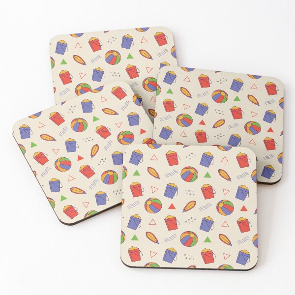 Item preview, Beach toys Pattern  designed and sold by AntiPops.