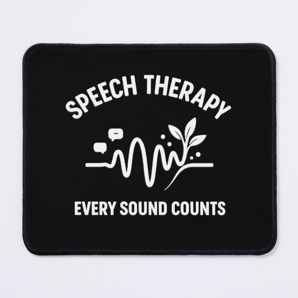 Item preview, Speech Therapy Sound Wave – Every Sound Counts Design designed and sold by scanusha1979.