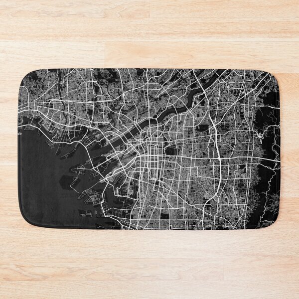 Item preview, Osaka City Map of Kansai, Japan - Full Moon designed and sold by deMAP.