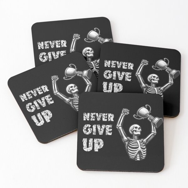 Item preview, Never give up designed and sold by Darkifun.