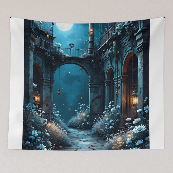 Item preview, Moonlit Sanctuary of Forgotten Dreams designed and sold by oanaunciuleanu.