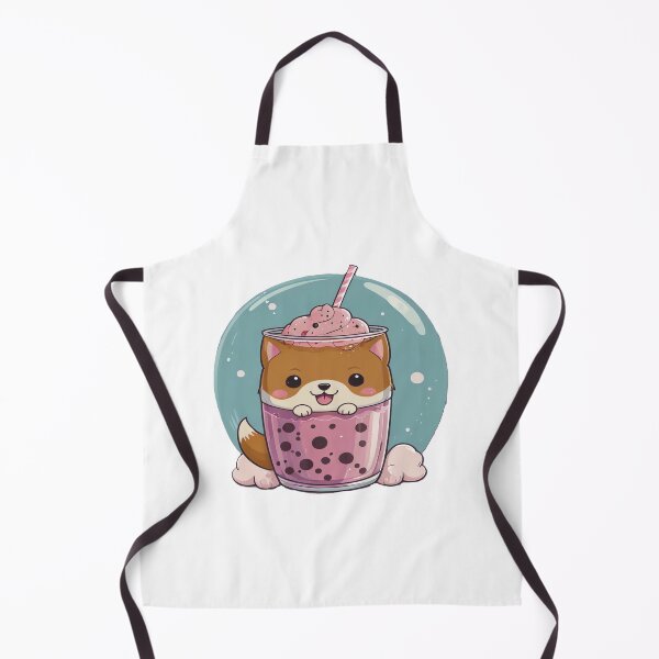 Item preview, Kawaii Shiba Inu Boba Tea designed and sold by Shiwwa.