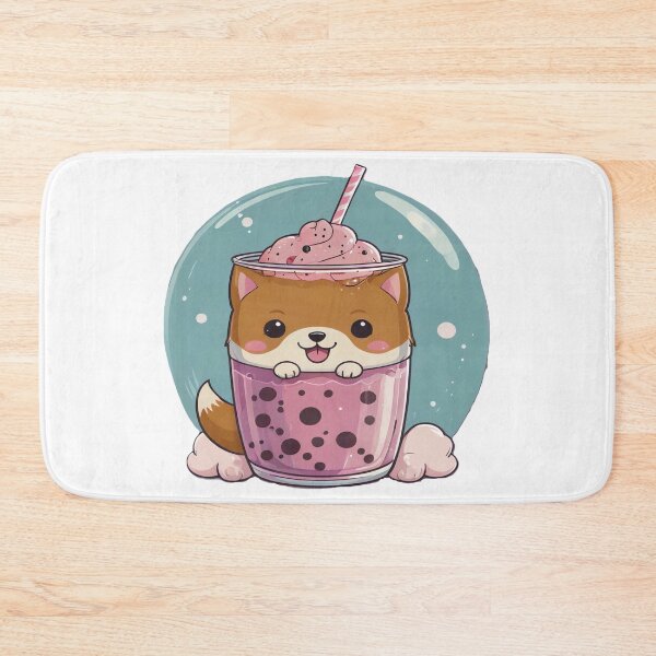 Item preview, Kawaii Shiba Inu Boba Tea designed and sold by Shiwwa.