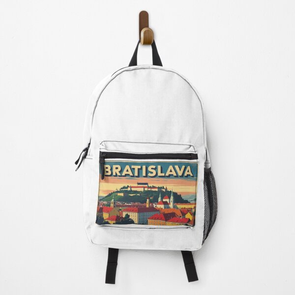 Item preview, Vintage illustration of Bratislava – Art design for travelers and lovers of Central Europe designed and sold by StormArte.