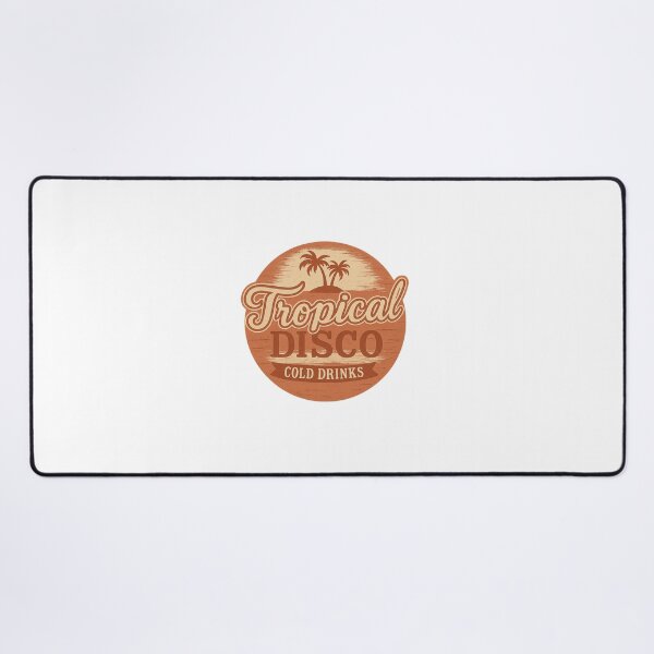 Item preview, Tropical Disco – Retro Beach Party Emblem designed and sold by Fleetwood1994.