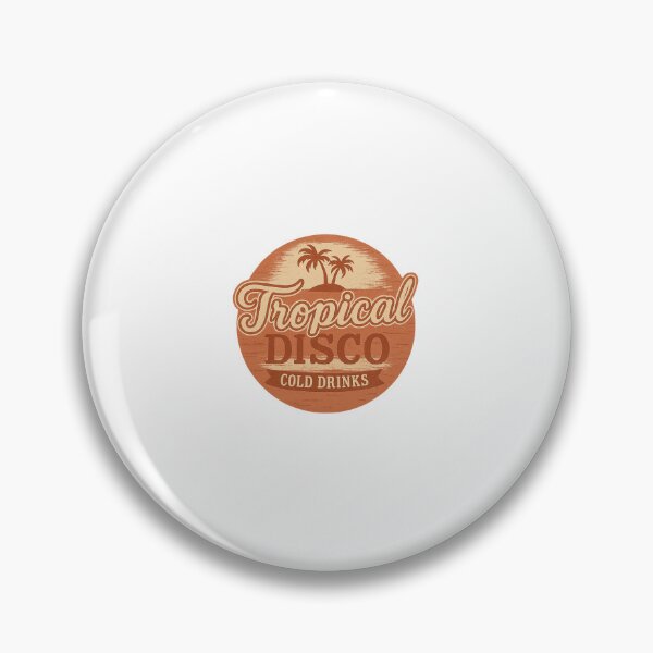 Item preview, Tropical Disco – Retro Beach Party Emblem designed and sold by Fleetwood1994.