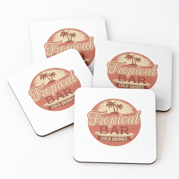 Item preview, Tropical Bar – Cold Drinks Sign designed and sold by Fleetwood1994.