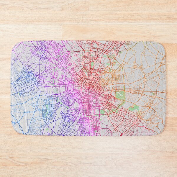 Item preview, Chengdu City Map of Sichuan, China  - Colorful designed and sold by deMAP.