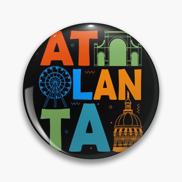 Artikelvorschau, Atlanta Georgia Souvenir Männer Frauen Atlanta entworfen und verkauft von DSWShirts.