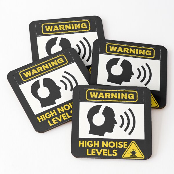 Item preview, Warning – High Noise Levels (Hearing Protection Required) designed and sold by PeteLawliiet.