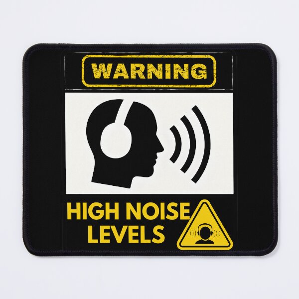 Item preview, Warning – High Noise Levels (Hearing Protection Required) designed and sold by PeteLawliiet.