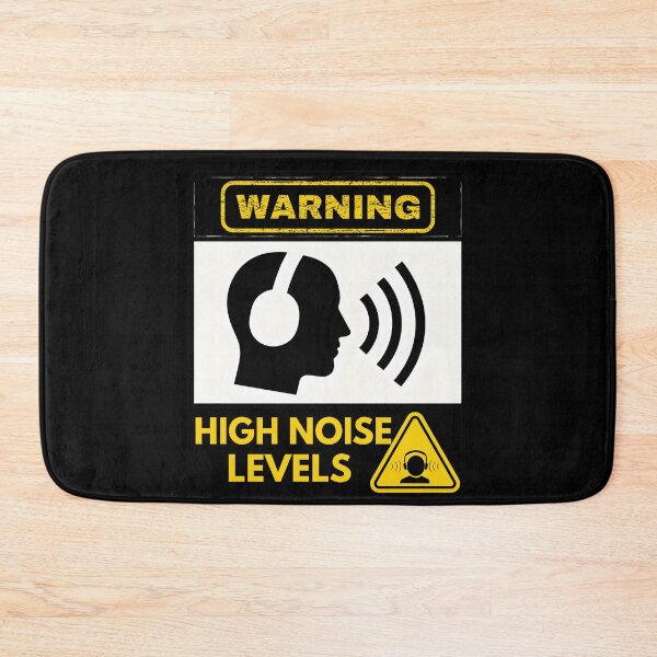 Item preview, Warning – High Noise Levels (Hearing Protection Required) designed and sold by PeteLawliiet.
