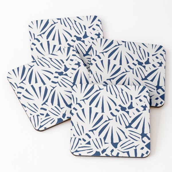 Item preview, Abstract Summer Shells pattern designed and sold by AntiPops.