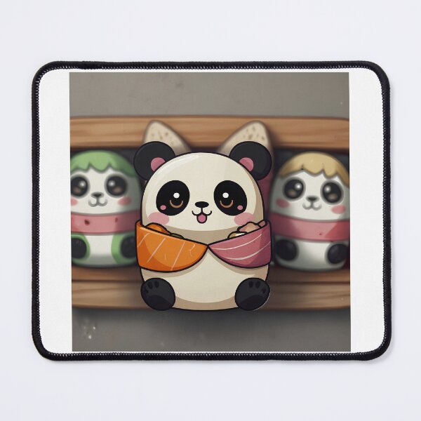 Item preview, Kawaii Panda Sushi designed and sold by Shiwwa.