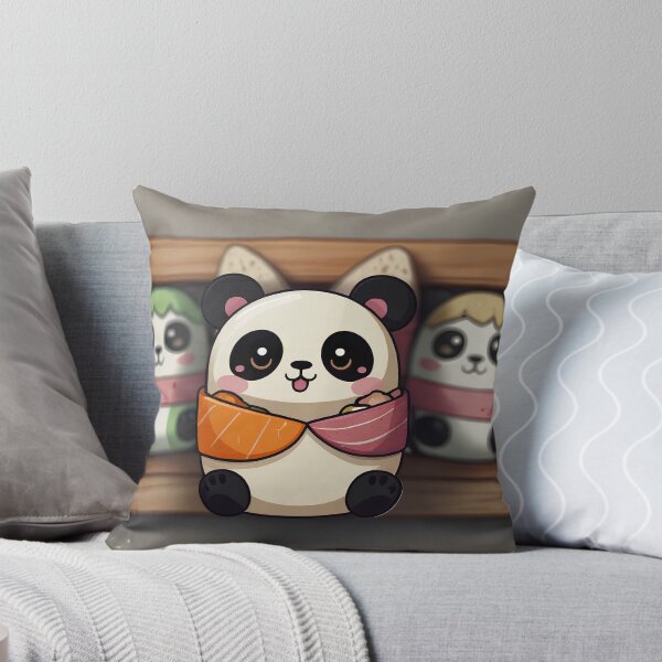 Item preview, Kawaii Panda Sushi designed and sold by Shiwwa.