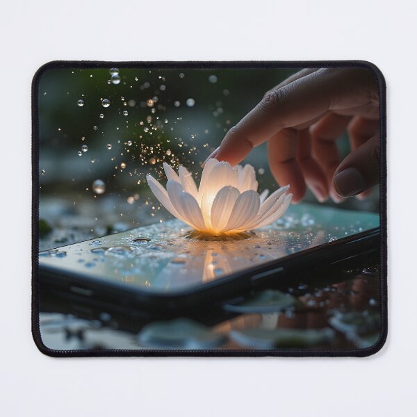 Item preview, Tech for the many’s solace; Lily of Digital Compassion designed and sold by Creative-RE.