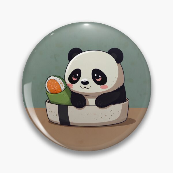 Item preview, Kawaii Panda Sushi designed and sold by Shiwwa.