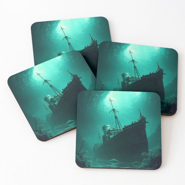 Item preview, The Sunken Sentinel designed and sold by oanaunciuleanu.