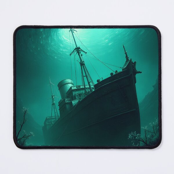 Item preview, The Sunken Sentinel designed and sold by oanaunciuleanu.