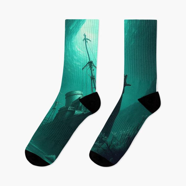 Item preview, The Sunken Sentinel designed and sold by oanaunciuleanu.
