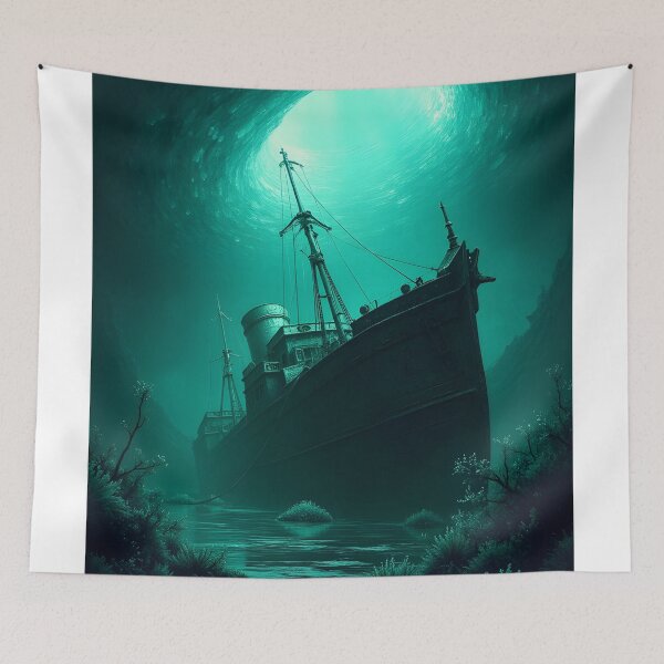 Item preview, The Sunken Sentinel designed and sold by oanaunciuleanu.