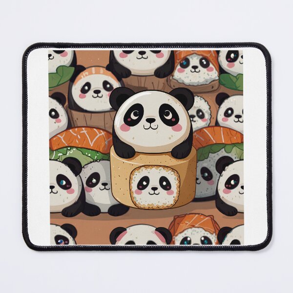 Item preview, Kawaii Panda Sushi designed and sold by Shiwwa.