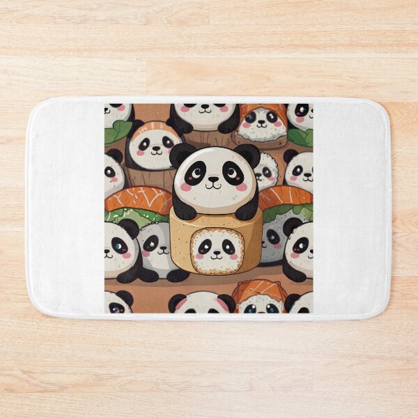 Item preview, Kawaii Panda Sushi designed and sold by Shiwwa.