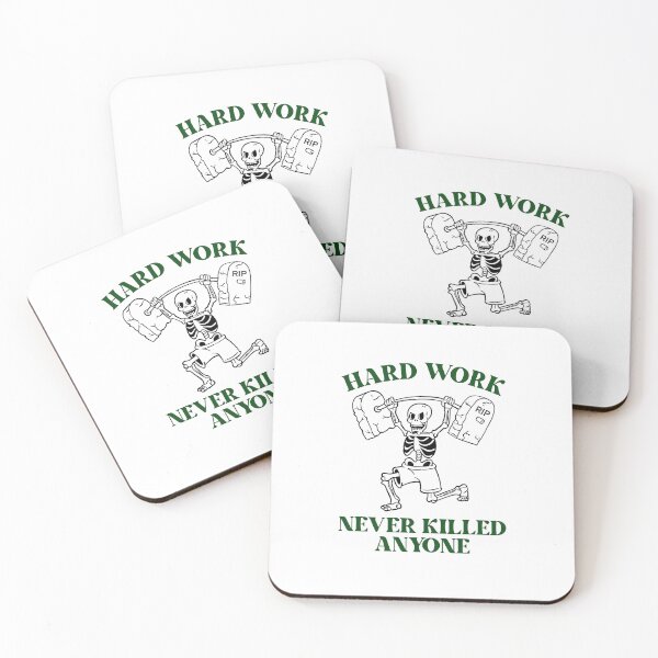 Item preview, Hard work never killed anyone , humor office life, boss vs officer  designed and sold by StairheadStore.